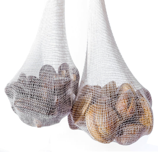 Eselect 24" Seafood Boil & Steamer Bags - Pack of 100, Seafood Boiling Bags for Crab, Crawfish, Shellfish - Low Country Boil, Clambake, Crab Boil, Soup Bags, Vegetable Storage Bags